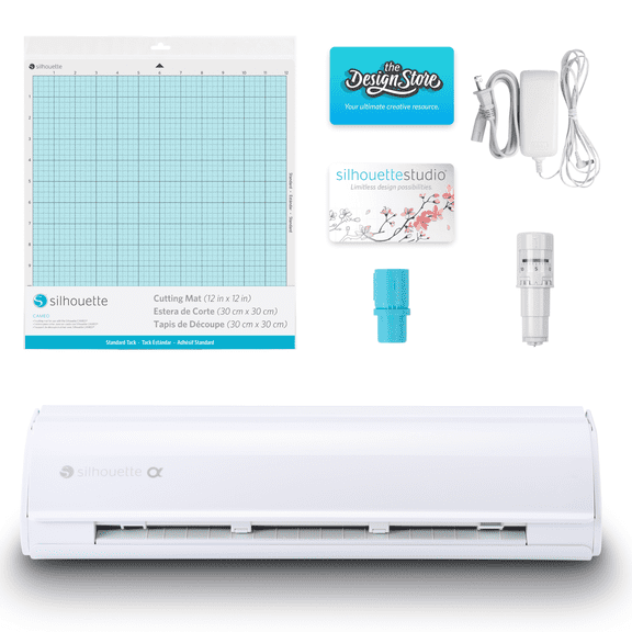 Silhouette CAMEO5α (Alpha) 12" Smart Cutting Machine - Classic White