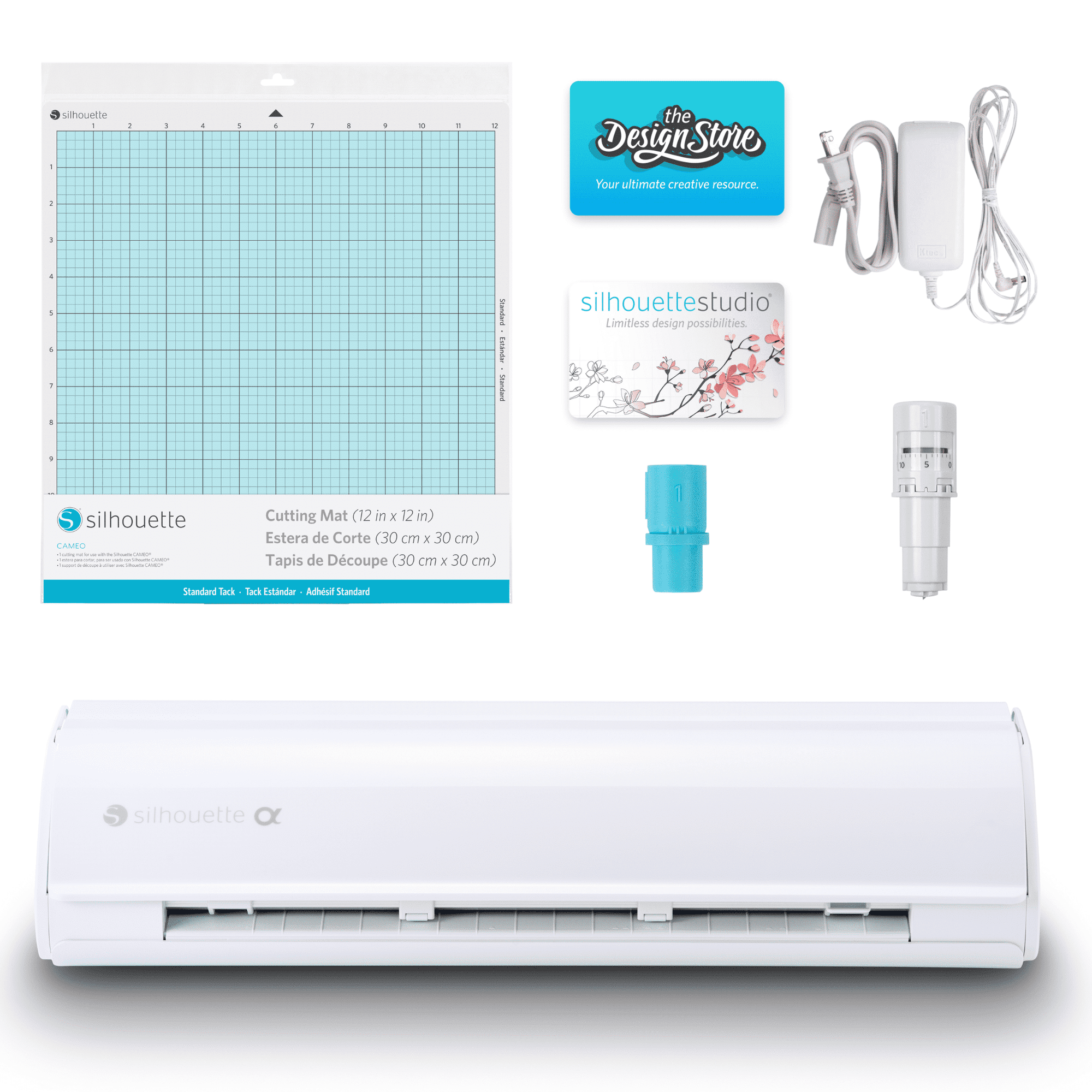 Silhouette CAMEO5a (Alpha) 12" Smart Cutting Machine - Classic White