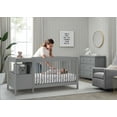 thumbnail image 4 of Delta Children Crib and Changer Changing Pad and Cover, White, 4 of 5