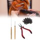 thumbnail image 5 of Kit de extensión de cabello Universal 4 pinzas Marrón oscuro, 5 of 8