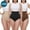 Black+Beige+Brown, variant on 3-Pack Plus Size High Waist Tummy Control Shapewear Briefs Seamless Butt Lifter Shaper Panties