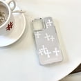 thumbnail image 3 of Fits iPhone 15 Pro Max Case Bless Cross Phone Case for iPhone 14 Shockproof Protective Cases Mirror Phone Case (White, 15ProMax), 3 of 14