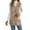 Khaki, variant on Gaexia Vest for Women ,Corduroy Vest with Collar for Women Cozy Autumn Winter Fashion Outerwear Casual Layering Piece