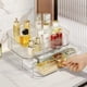 thumbnail image 5 of Organizador de maquillaje de gran capacidad con cajón apilable, organizador de cosméticos para el cuidado de la piel, organizador y almacenamiento de tocador de baño, organizador a prueba de polvo, 5 of 7