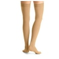thumbnail image 2 of Jobst Opaque 20-30 Closed Toe Thigh High Compression Stockings w/Dot Band Honey Large, 2 of 10