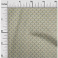 thumbnail image 2 of oneOone Tissu Tabby en Soie Jaune Mughal à Volutes Matériel de Robe Tissu Imprimé au Mètre 42 Pouces de Large, 2 of 4