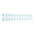 thumbnail image 2 of Dalazy Square Fake Nail Set Classic Scratch Resistant Artificial Press-on Fingernails Full Cover Strong Viscosity Manicure Stickers Type 1 Type 14, 2 of 6
