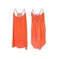 thumbnail image 4 of Innerwin Mini Robe Couleur Unie Débardeur Femme Fête Col Rond Ample Été Plage Robe d'Été Orange TG, 4 of 9