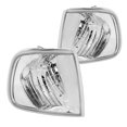 thumbnail image 3 of Spec-D Tuning Crystal Chrome Led Headlights + Clear Corner Lamps Compatible with 1997-2003 Ford F150, Expedition, L+R Pair Assembly, 3 of 7
