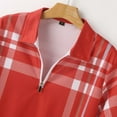 thumbnail image 5 of HCNTES Golf Shirts for Men Polo Short Sleeve Collared Shirt(Red,L), 5 of 9