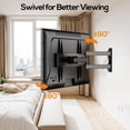 thumbnail image 2 of Soporte Esquinero para TV IWORKBOARD Movimiento Completo para TVs de 32 a 65 pulgadas, 2 of 9