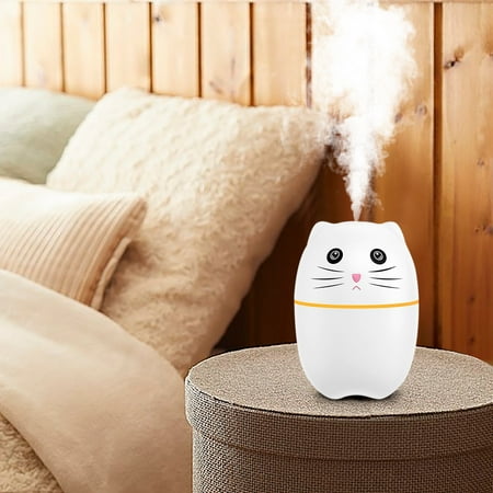 

Saleteraj 2024 New USB Mini Car Heavy Mist Home Office Desktop Cute Pet Humidifier