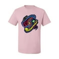 thumbnail image 2 of Wild Bobby, Colorful Sneakers Chucks Streetwear Men's Graphic T-Shirt, Light Pink, 2XL, 2 of 3