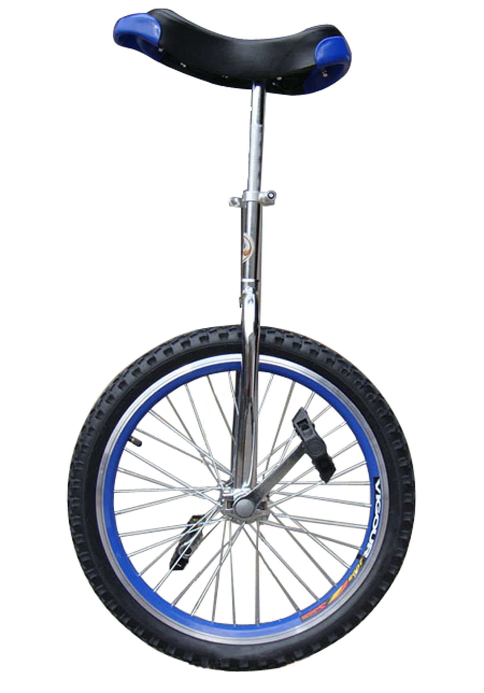 Lot of 2 Unicycle 16" Cycling In & Out Door Chrome colored New Great X'MAS Gift 