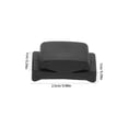 thumbnail image 2 of SOPOTUTU Black Rubber Pick Holder for Guitars and Ukuleles Portable Pick Organizer for Musical Instruments, 2 of 8