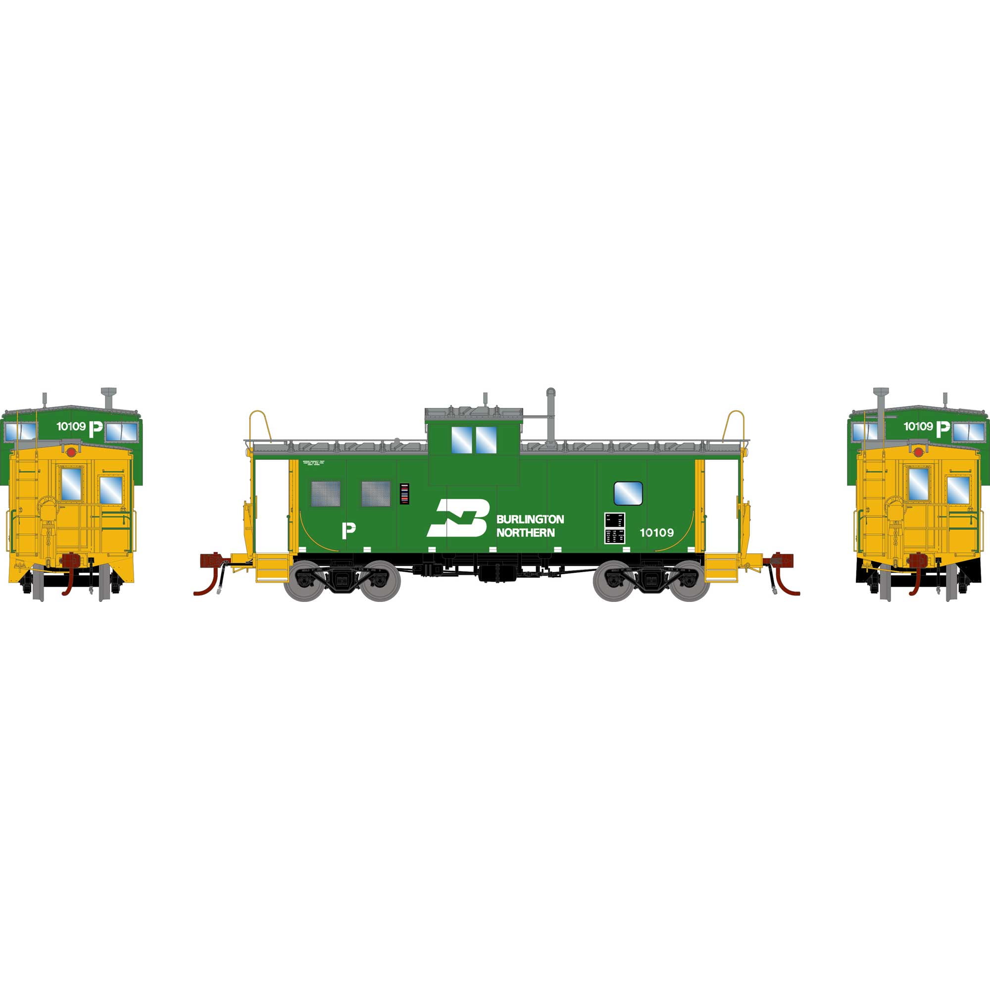N Scale Battery Operated Dual Caboose Marker Light Kit 