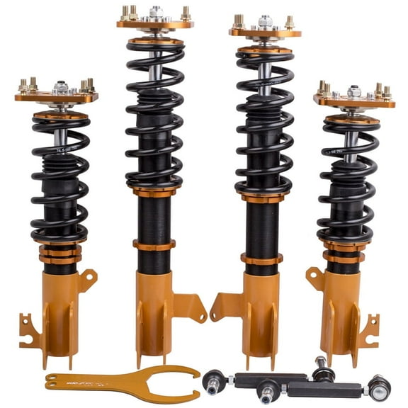 Maxpeedingrods Coilovers Suspension Kit for Mazda Protege & 5 1999-2003 Adj Height Shock Struts