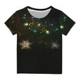 thumbnail image 3 of Cethrio Boys Shirts- Casual Crew Neck Fashion Short Sleeve Summer T shirts Tops Multicolor Size 3 Years, 3 of 5