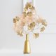 thumbnail image 3 of 4 tallos de hojas de ginkgo artificiales, ramas de ginkgo, plantas artificiales, 3 of 8