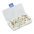 thumbnail image 4 of Jewelry Making Stone Bead,Natural Stone Beads DIY Round Beads DIY Stone Bead Streamlined Design, 4 of 5