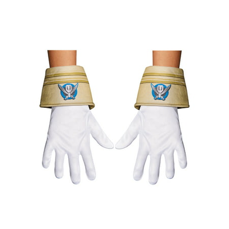 Super Megaforce Silver Ranger Child Gloves