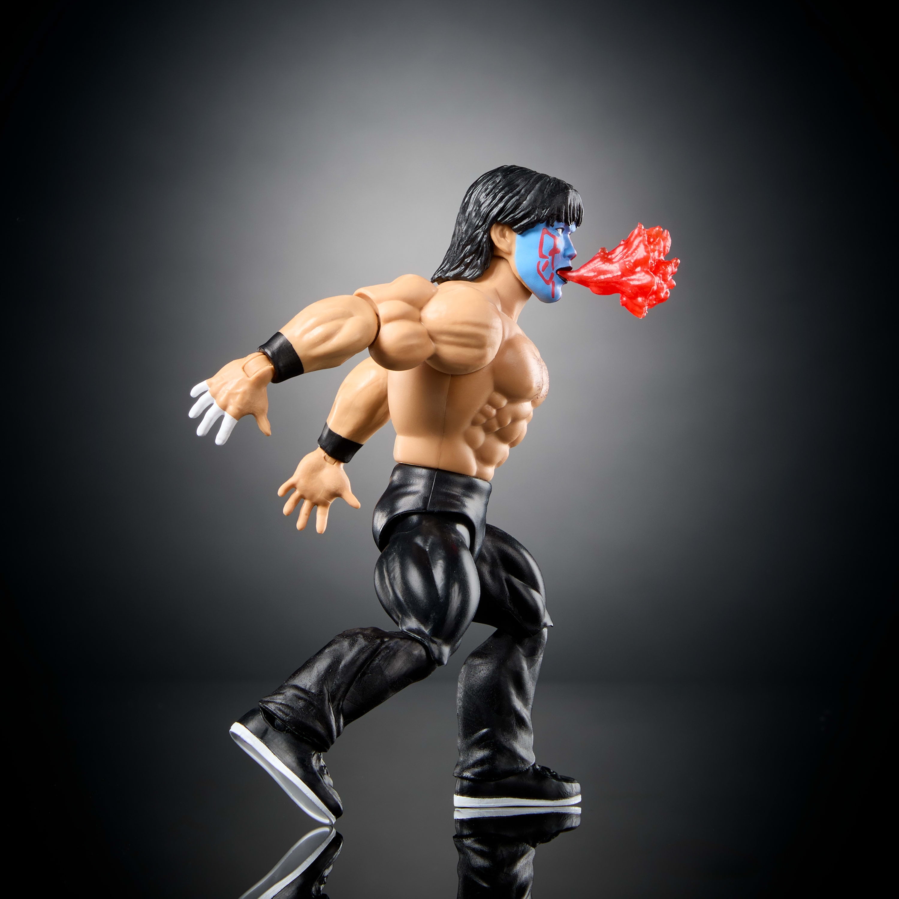 WWE Superstars The Great Muta Action Figure & Accessories, Series 14 Retro 6-inch Collectible Set