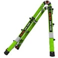 thumbnail image 3 of DARK HORSE 2.0, Model 13 - ANSI Type 1A - 300 lb Rated - Fiberglass Articulated Extendable Ladder with TIP & GLIDE Wheels, 3 of 16