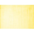 thumbnail image 1 of Ahgly Company Machine Washable Indoor Rectangle Solid Yellow Modern Area Rugs, 8' x 12', 1 of 4