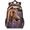 Blue, variant on Large Bass Fish Laptop Backpack, 18 Inch American Flag Travel Backpack for Men Women, Work Business Computer Casual Daypack