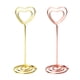 thumbnail image 5 of Soportes de número de mesa de 12 piezas Soportes de papel para tarjetas de metal Abrazaderas multiusos de papel de oficina para bodas, Dorado Kearding  HA8821-01B, 5 of 6