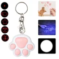 thumbnail image 1 of LED Cat Toys USB Charging Projection Funny Infrared Ultraviolet Ray mouse Fish Bone Cat Clawpattern Beam Tease Cat Accessories pink, 1 of 5