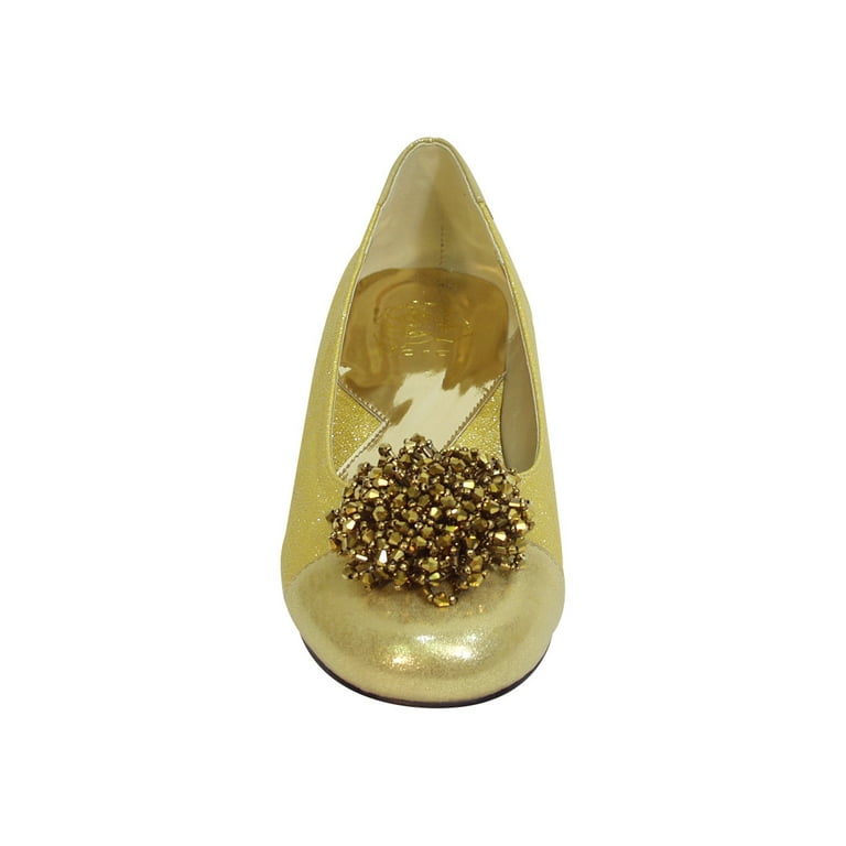 Gold flats hotsell wide width