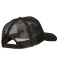thumbnail image 4 of Thin Blue Line USA Flag Patched Mesh Cap - Black OSFM, 4 of 5