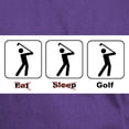 thumbnail image 3 of CafePress - Eat Sleep Golf Dark T Shirt - Men's Classic Graphic Cotton T-Shirt, 3 of 4