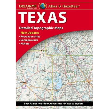 UPC: 9781946494481 | Delorme Atlas & Gazetteer: Texas (Paperback)