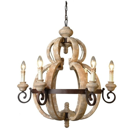 Yosemite Home Decor RL8003C-6W Chandelier - Walmart.com Yosemite Home Decor RL8003C-6W Chandelier - Walmart.com