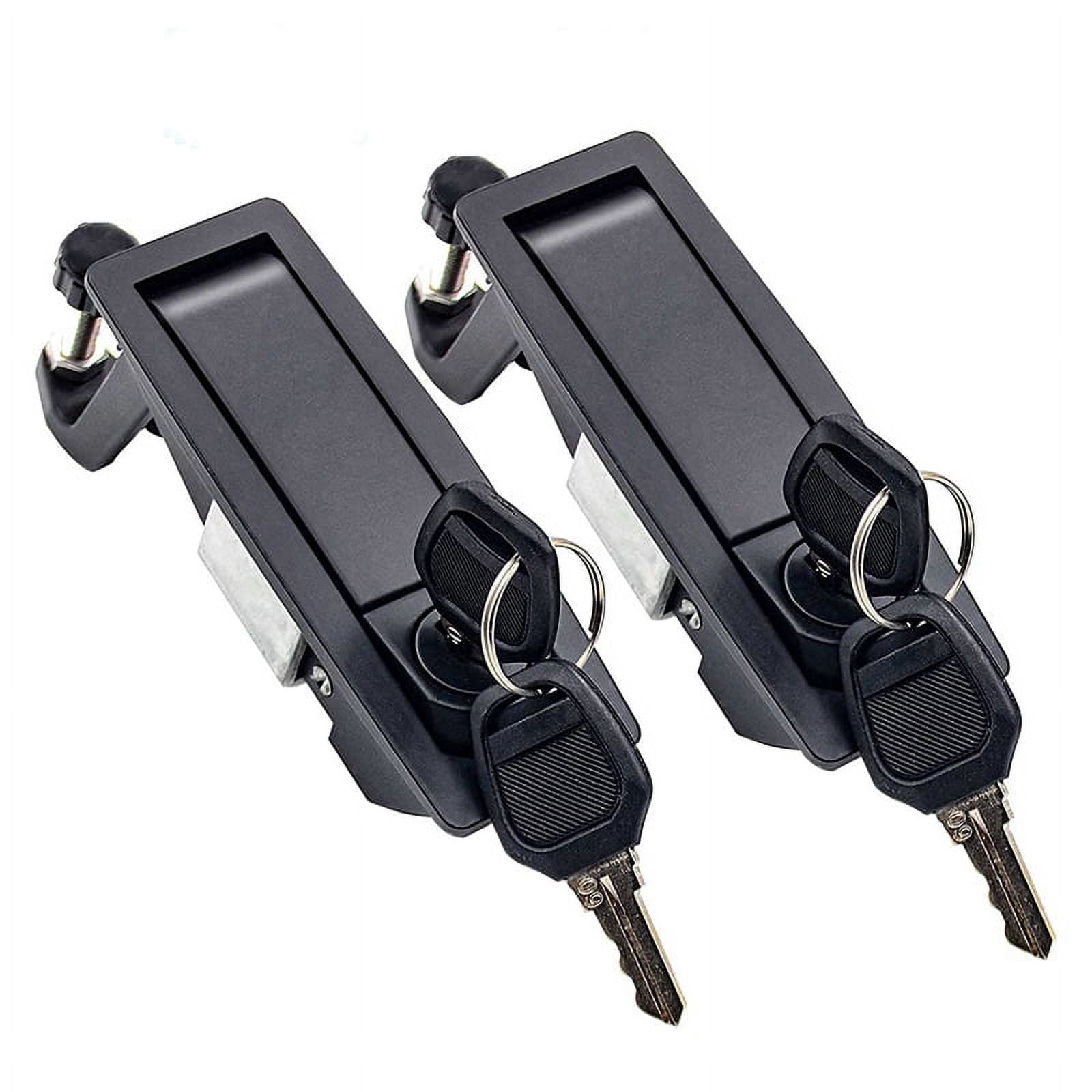10PCS Compression Latch Flush Lever Latch Lock for Marine Car RV Door Hand Lock Adjustable Lever Latches Thickness:1-5mm