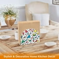 thumbnail image 6 of Yayeee Napkin Holder for Table Kitchen Paper Tissue Organization, Blue Triangles, 6 of 8