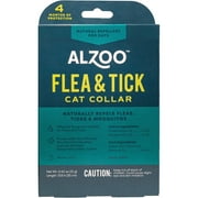 Alzoo Natural Flea & Tick Collar for Cats