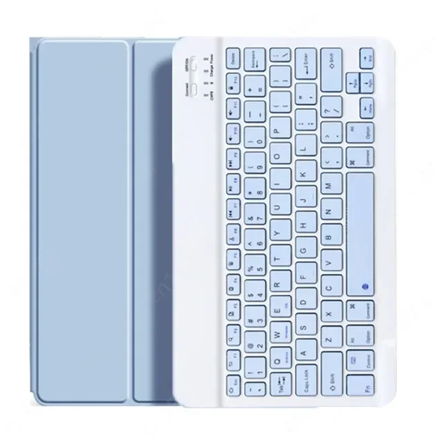 For Samsung Galaxy Tab A9 Plus 2023 Tablet Keyboard Case Silicon Case for Galaxy Tab A9 Plus 11'' Russian Spanish Keyboard Cover sky Portuguese