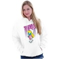thumbnail image 3 of Urban Smurfette Queen Vibes Cartoon Hoodie Sweatshirt Women Brisco Brands S, 3 of 4