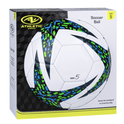 Athletic Works Size 5 Soccer Ball, Blue