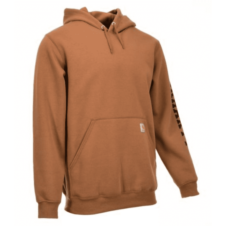 Carhartt Sweatshirts: Men's Brown 100632 211 Water Repellent