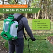 FlowZone Zephyr Flow Optimized QuickSwap Battery Powered Backpack Sprayer - 4 Gallon Electric Sprayer for Lawn, Garden, Pest Control (Battery + Charger Included)