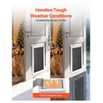 thumbnail image 4 of Dog Door for Door, X-Large, Magnetic Flap & Metal Frame, Weatherproof, Easy Install, 4 of 9