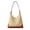 Brown, variant on Straw Tote Bags for Women, Summer Woven Slouchy Straw Purses Shoulder Hobo Raffia Purses Beach Bag for Vacation(Khaki)