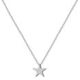 thumbnail image 2 of Collar de estrella delicado, creativo, cadena de clavícula sencilla, cadena de cuello de moda para mujer y niña (plata), 2 of 7