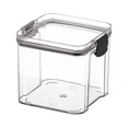thumbnail image 1 of Xingzhi Food Storage Container with Airtight Lids Kitchen Rice Dispenser Spices Baking Flour Organizer Case Indoor Houseware Kitchen 700ML, 1 of 8