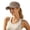 Khaki, variant on Performance Outdoor Sun Shield Baseball Cap for Everyday and Hiking Use with Breathable Mesh Ventilation and Sun, Black