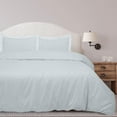 thumbnail image 2 of ROYALE LINENS White Duvet Cover Queen Size - Queen Duvet Cover Set - 3 Piece Double Brushed Queen Duvet Covers with Zipper Closure, 1 Queen Duvet Cover 90x90 inches and 2 Pillow Shams (Queen, White), 2 of 8